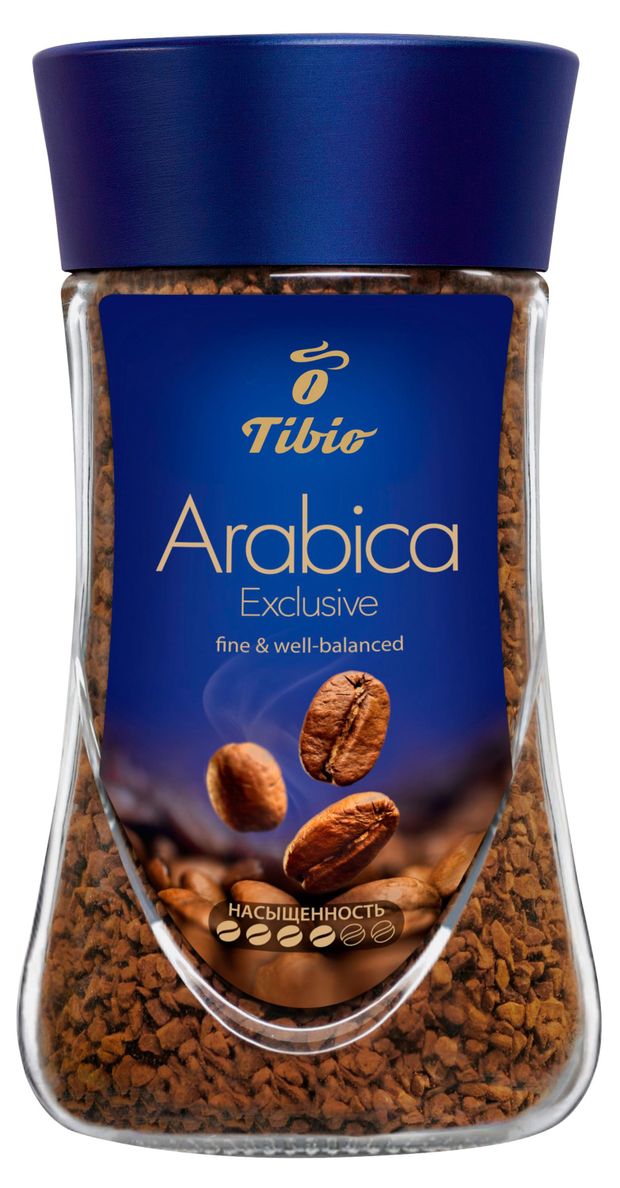 Кофе растворимый Tibio Arabica Exclusive, 190 г