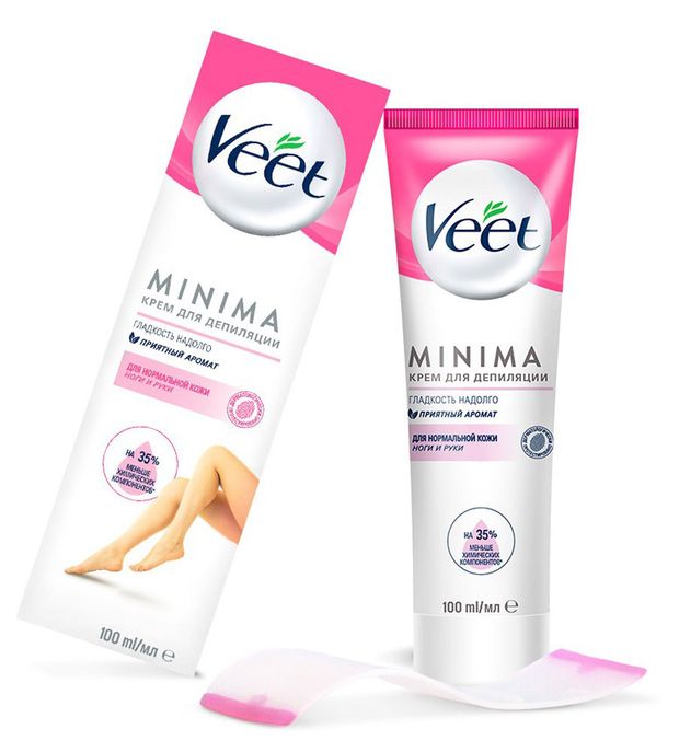 Крем для депиляции Veet молочко лотоса и жасмин для нормальной кожи, 100 мл