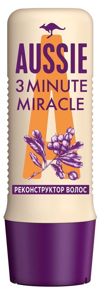 Маска для волос для волос Aussie 3 Minute Miracle с экстрактом мелиссы 225 мл 499₽