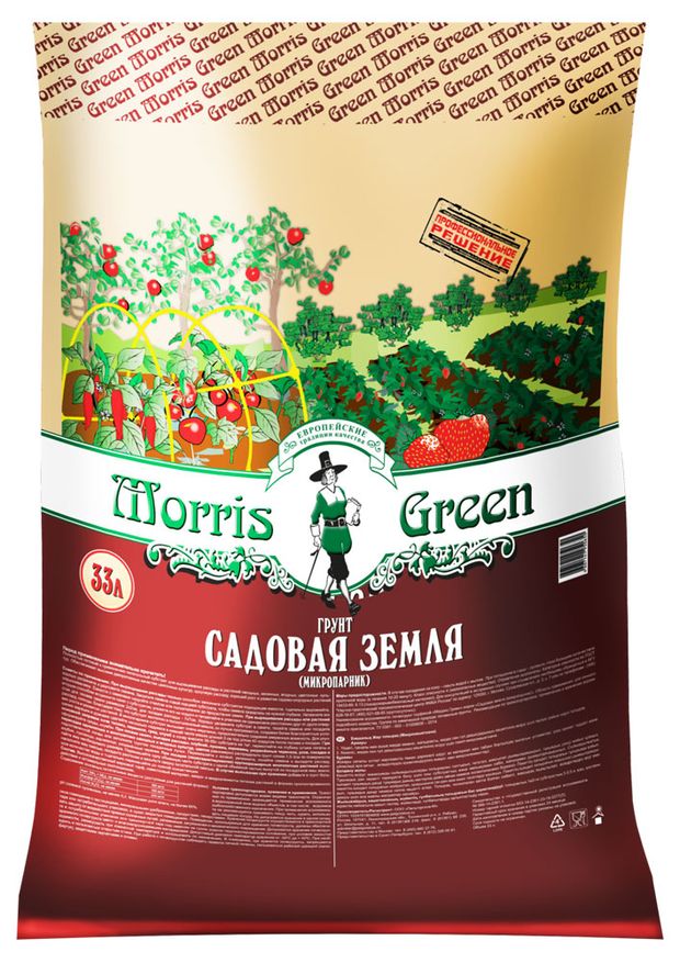 Садовая земля Morris Green Микропарник, 33 л