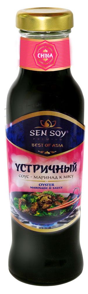 Соус Sen Soy Premium Устричный для маринования 330 г 189₽