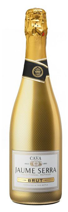 фото Игристое вино cava jaume serra brut белое брют испания, 0,75 л