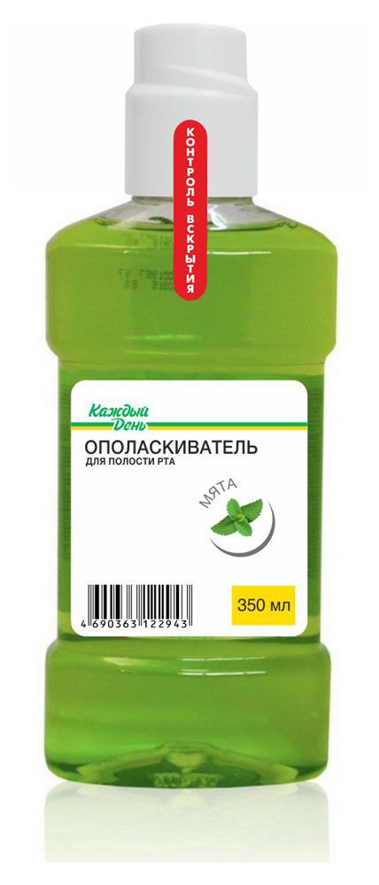 Ополаскиватель для полости рта Каждый день, 350 мл