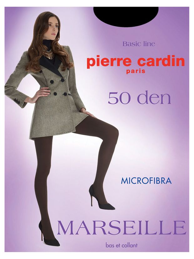 Колготки Pierre Cardin Marselle 50 den nero, размер 4