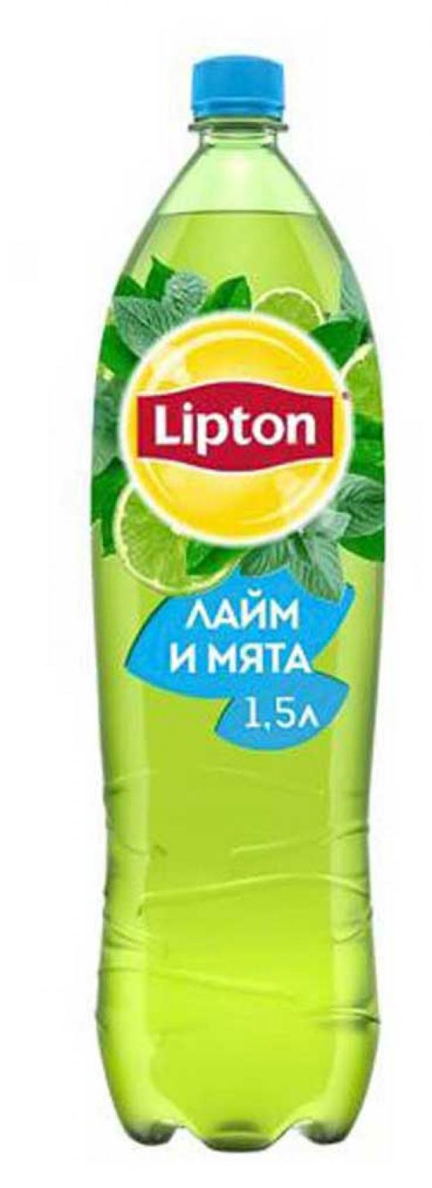 фото Чай холодный lipton лайм мята, 1,5 л