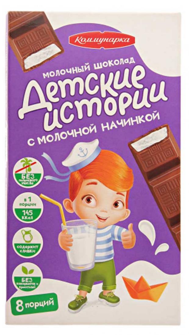 

Шоколад «Детские истории» с молочной начинкой, 200 г