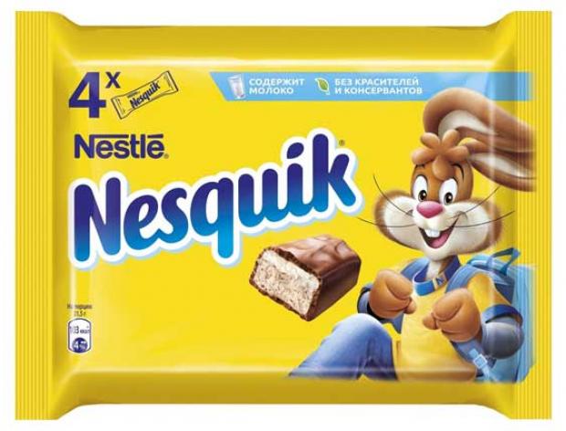 фото Конфета nesquik с какао-нугой, 4х43 г