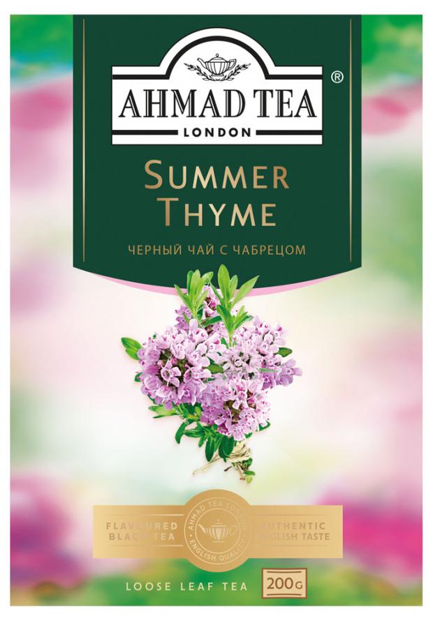 

Чай черный Ahmad Tea Летний Чабрец, 200 г