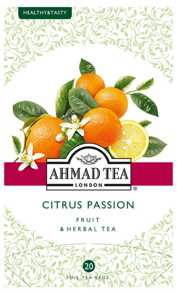 Чай травяной Ahmad Tea Цитрус Пэйшн, 40 г