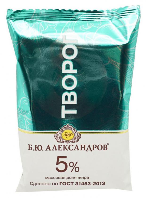 фото Творог «б.ю. александров» 5%, 180 г