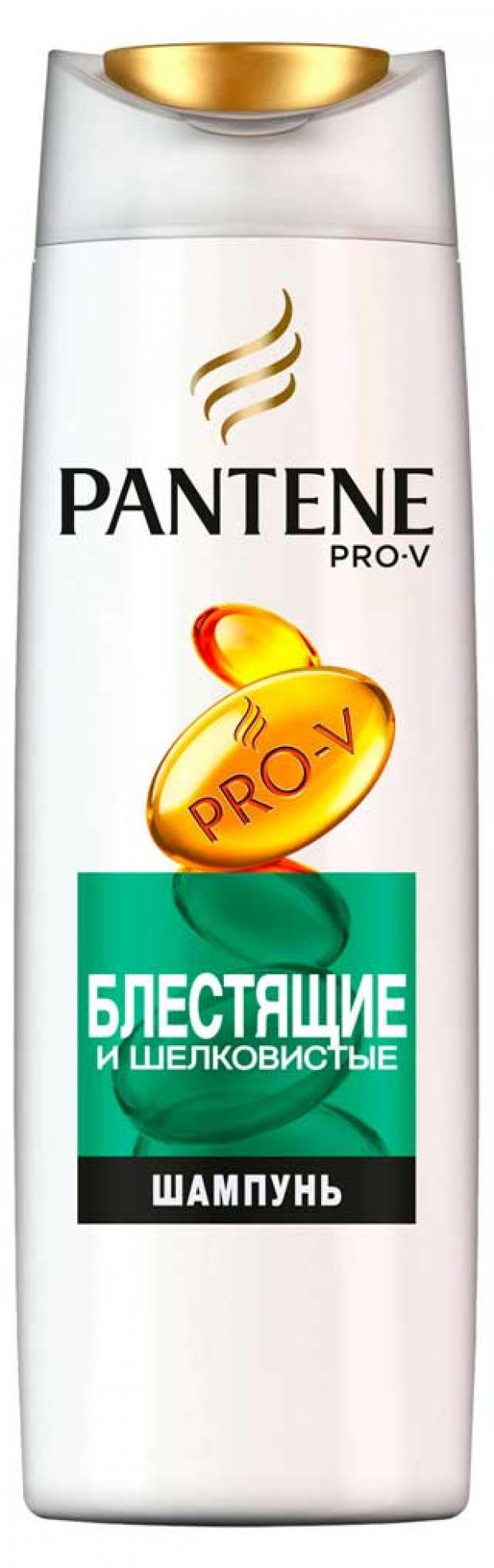 

Шампунь для волос Pantene Блестящие и шелковистые, 250 мл