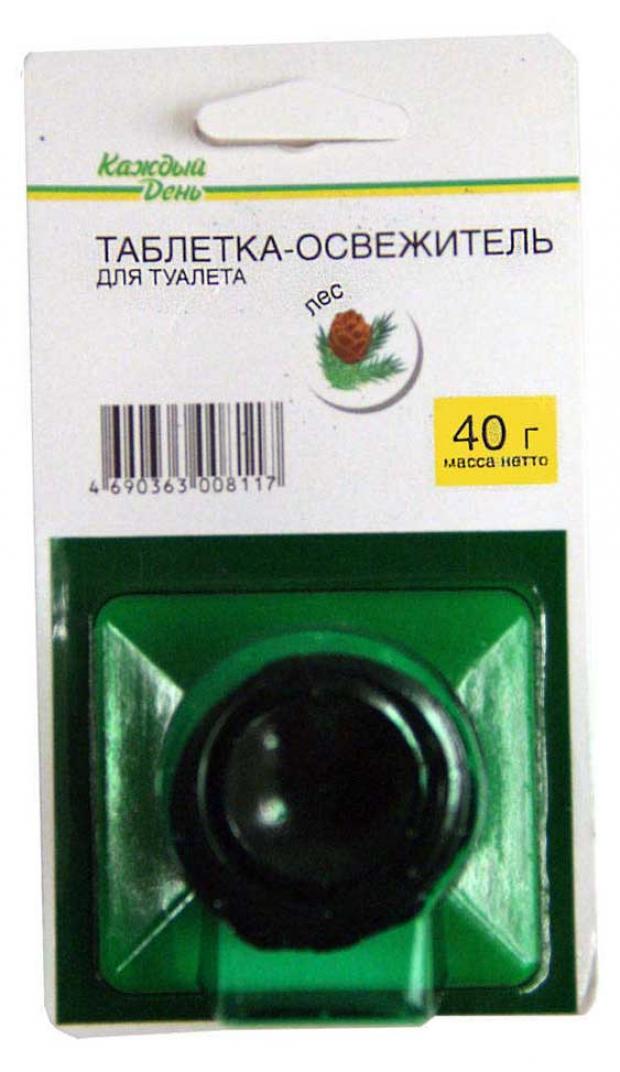 Чистящая таблетка для унитаза «Каждый день» Лес, 40 г