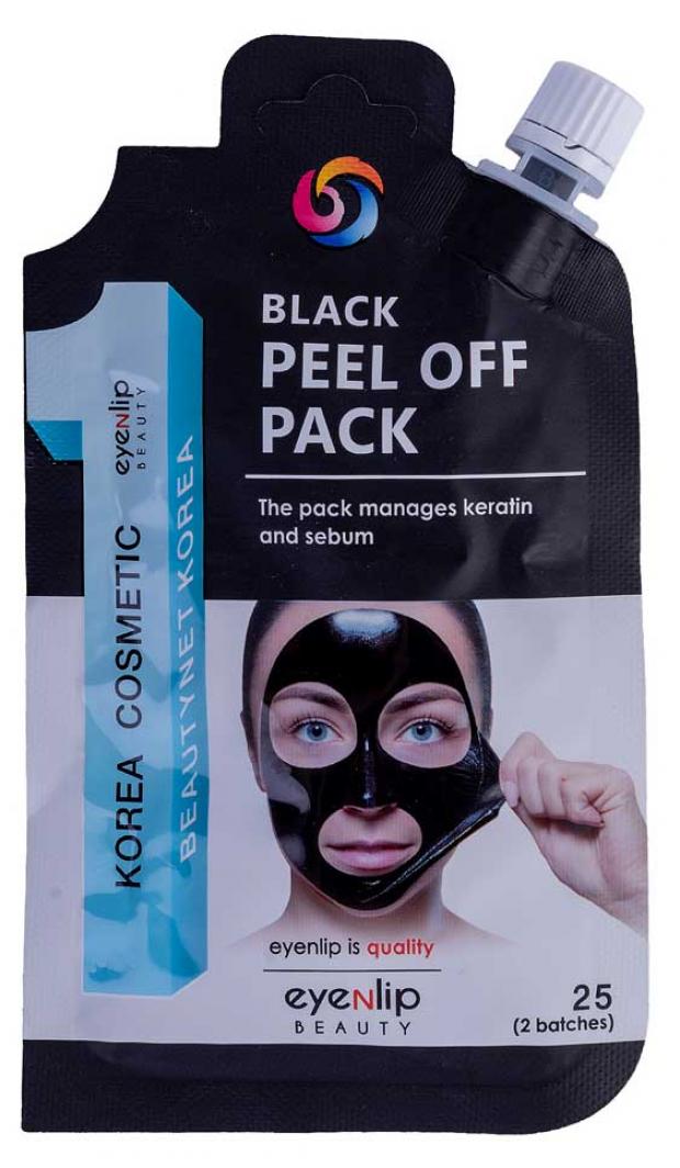 фото Маска-пленка для лица eyenlip black peel, 25 г