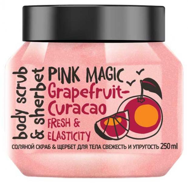 

Скраб-щербет для тела MonoLove bio Grapefruit Curacao Свежесть и упругость соляной, 250 мл