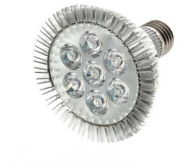 фото Фитолампа planet garden 7 led 9,5х10,3 см,7 вт