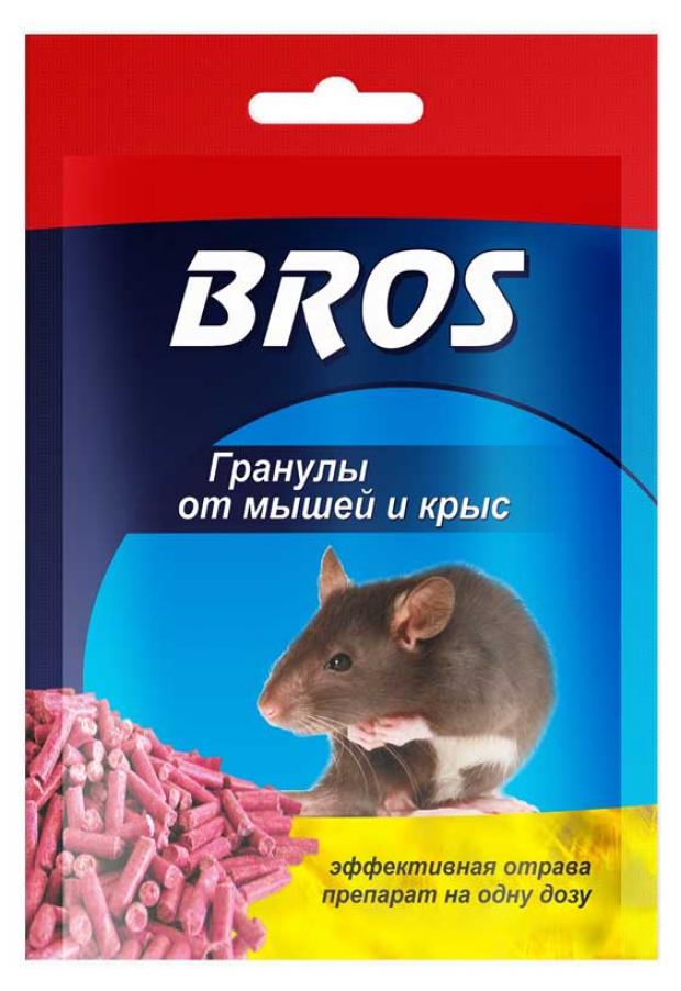 фото Гранулы от крыс и мышей bros, 90 г