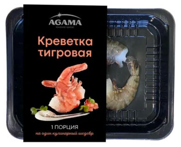 

Креветка тигровая Agama без головы свежемороженая, 150 г