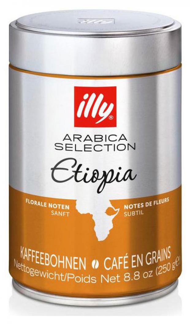 

Кофе в зернах Illy Etiopia арабика, 250 г