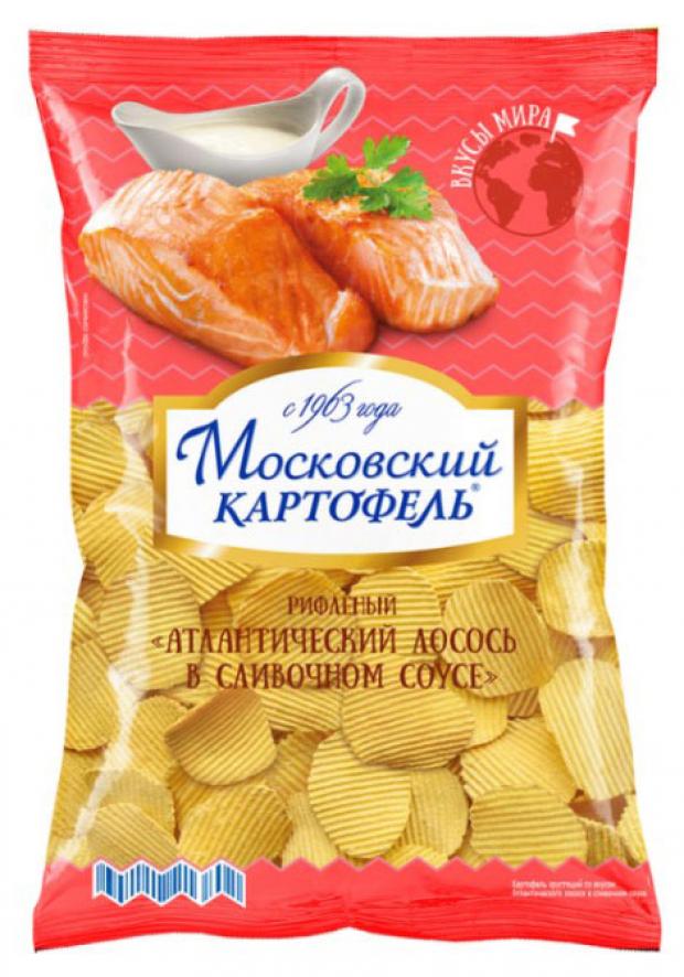 фото Чипсы «московский картофель» со вкусом лосося в сливочном соусе, 150 г