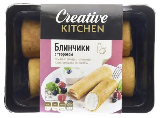 Блинчики Creative Kitchen с творогом охлажденные, 200 г