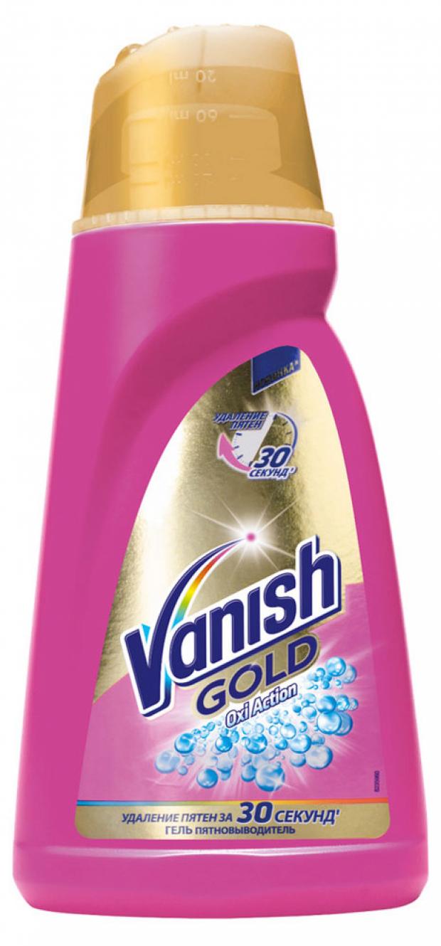 фото Пятновыводитель для тканей vanish gold oxi action жидкий, 1 л