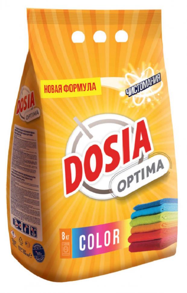 фото Стиральный порошок dosia optima color для цветного белья, 8 кг