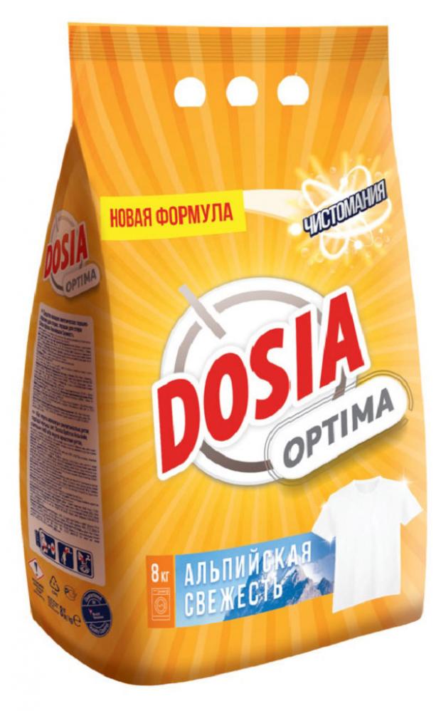 фото Стиральный порошок dosia optima альпийская свежесть, 8 кг