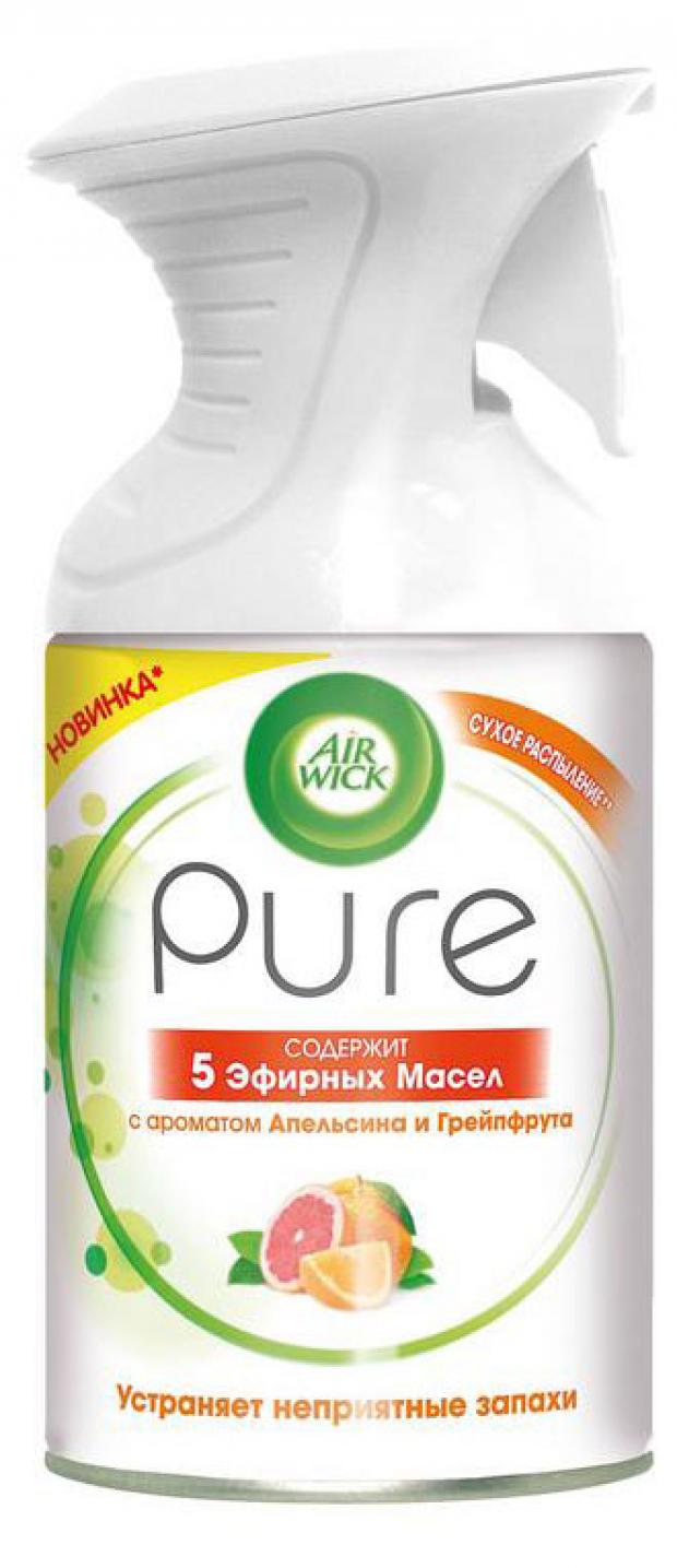 фото Освежитель воздуха air wick pure апельсин и грейпфрут, 250 мл airwick