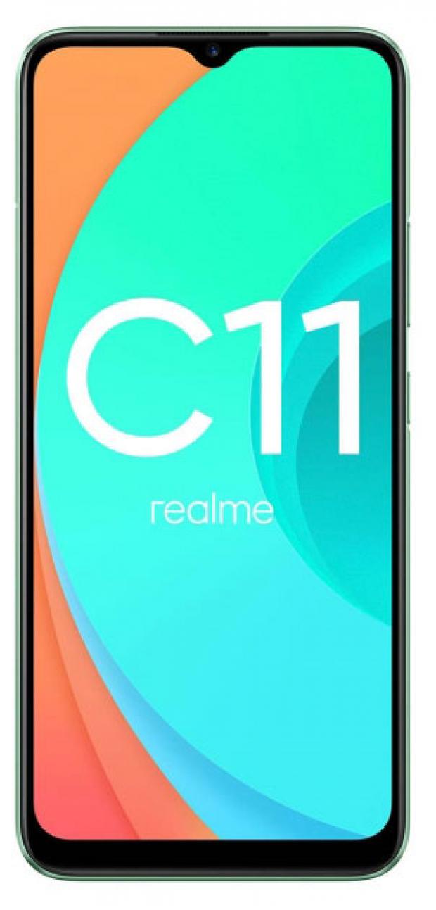 фото Смартфон realme c11 2/32gb зеленый