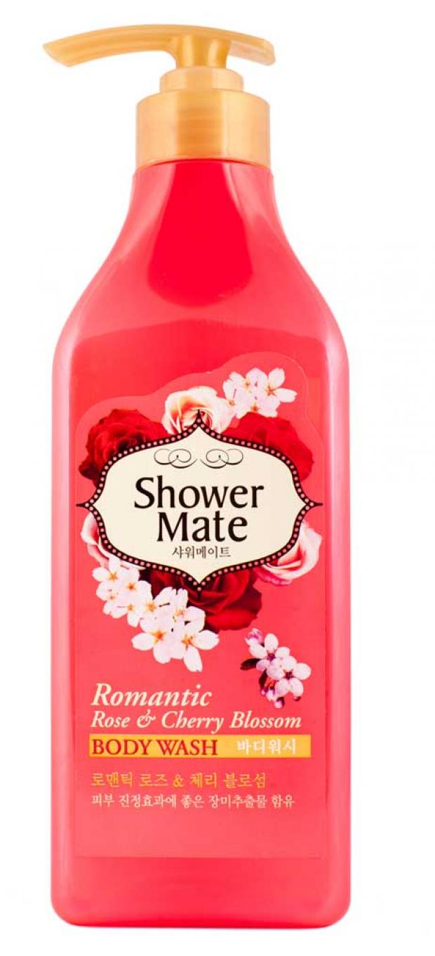 фото Гель для душа shower mate роза и вишневый цвет, 550 г