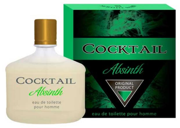 Tуалетная вода Apple Parfums Cocktail Absinth, 80 мл