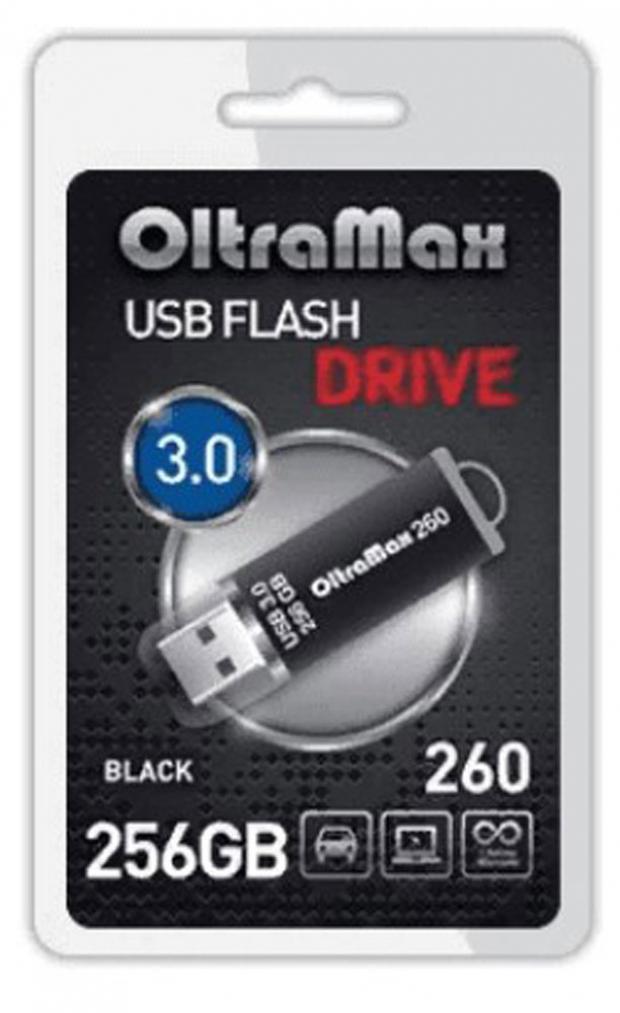 

Флешка OltraMax 260 USB 3.0 256GB черная