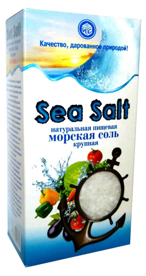 фото Соль морская sea salt крупная, 600 г