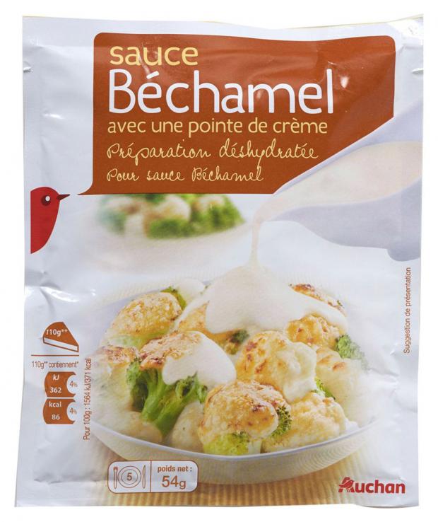 фото Соус auchan красная птица бешамель, 54 г