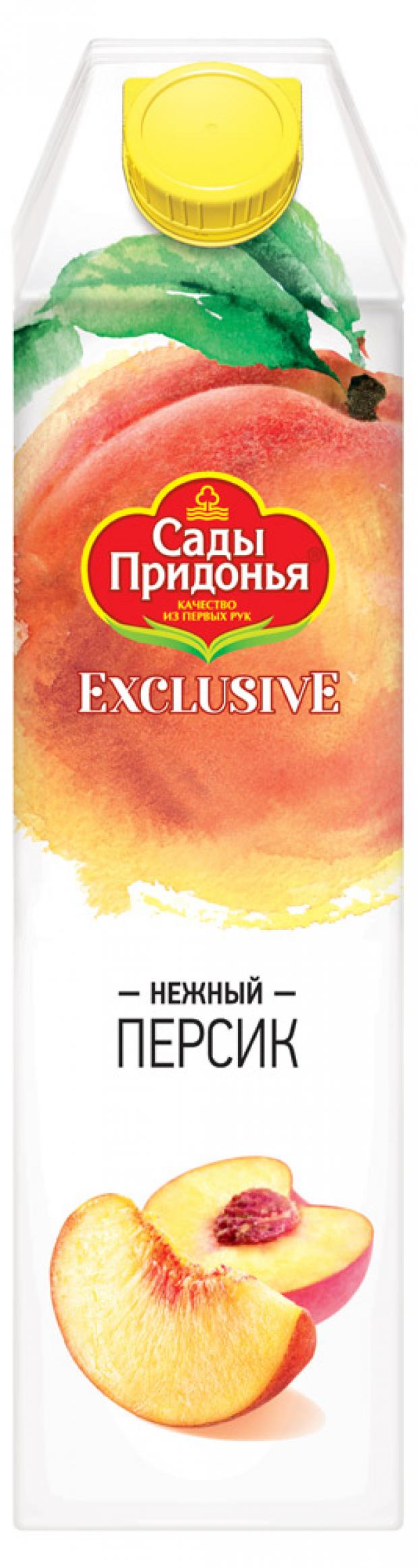 Нектар персиковый Сады Придонья Exclusive Нежный с мякотью 1 л 124₽