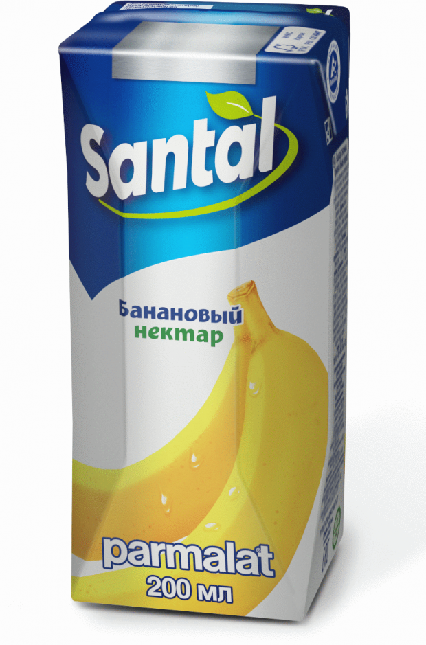 фото Сок банановый santal, 200 мл