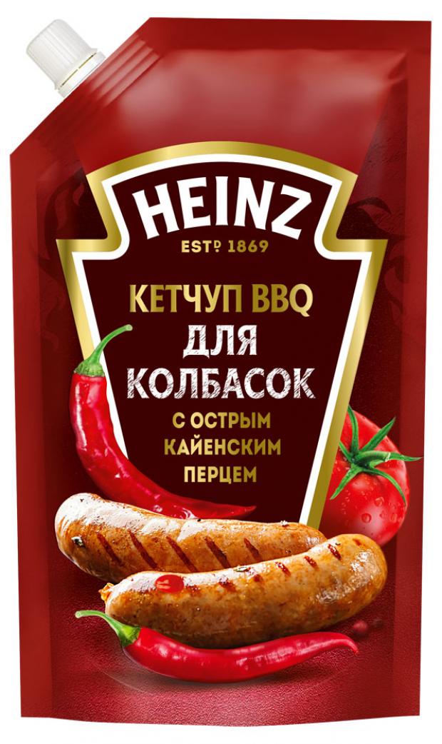 фото Кетчуп heinz bbq для колбасок с острым кайенским перцем, 350 г