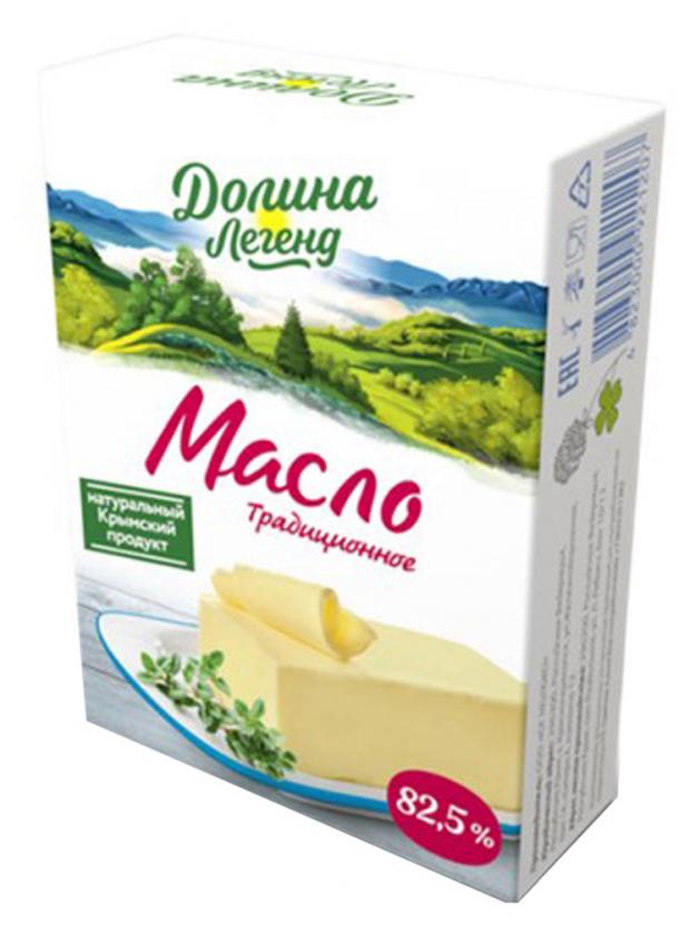 фото Масло сладко-сливочное «долина легенд» традиционное 82,5%, 180 г