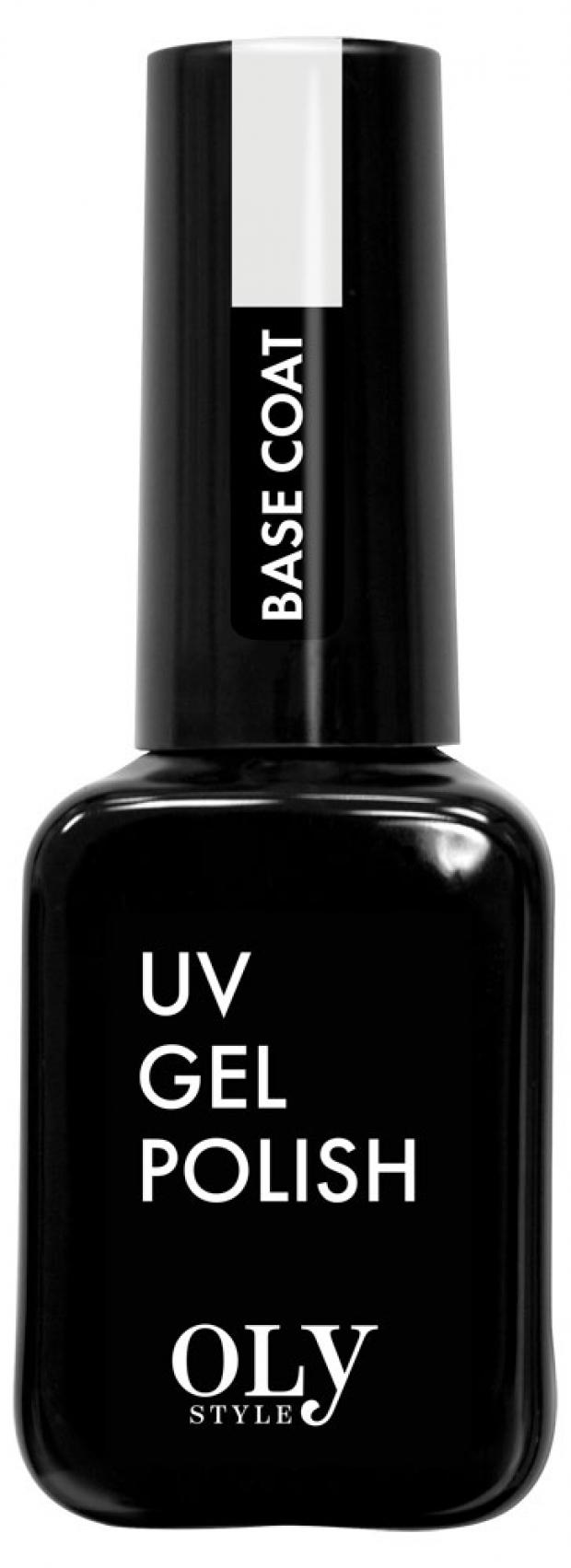 фото Гель-лак базовое покрытие для ногтей olystyle base coat, 10 мл