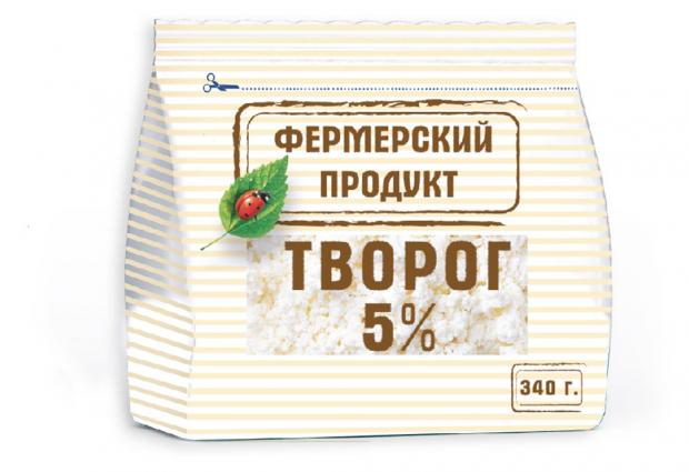 

Творог «Фермерский продукт» 5%, 340 г