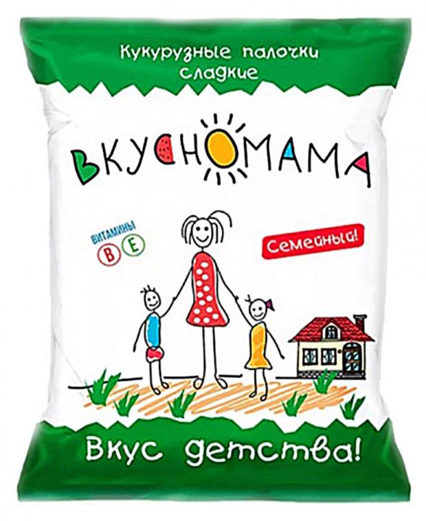 фото Палочки кукурузные «вкусномама» сладкие, 90 г