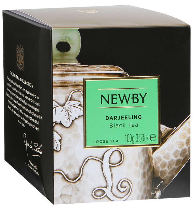 фото Чай черный newby darjeeling листовой, 100 г