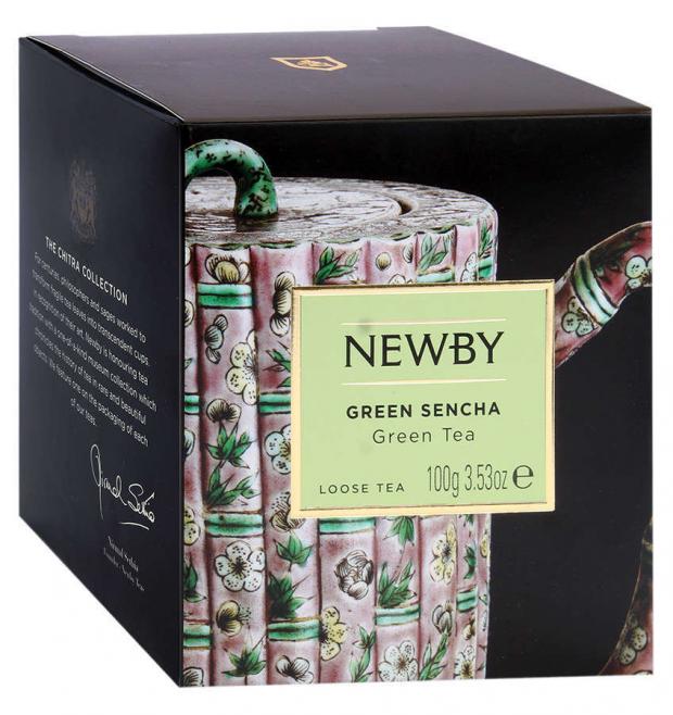 фото Чай зеленый newby green sencha листовой, 100 г