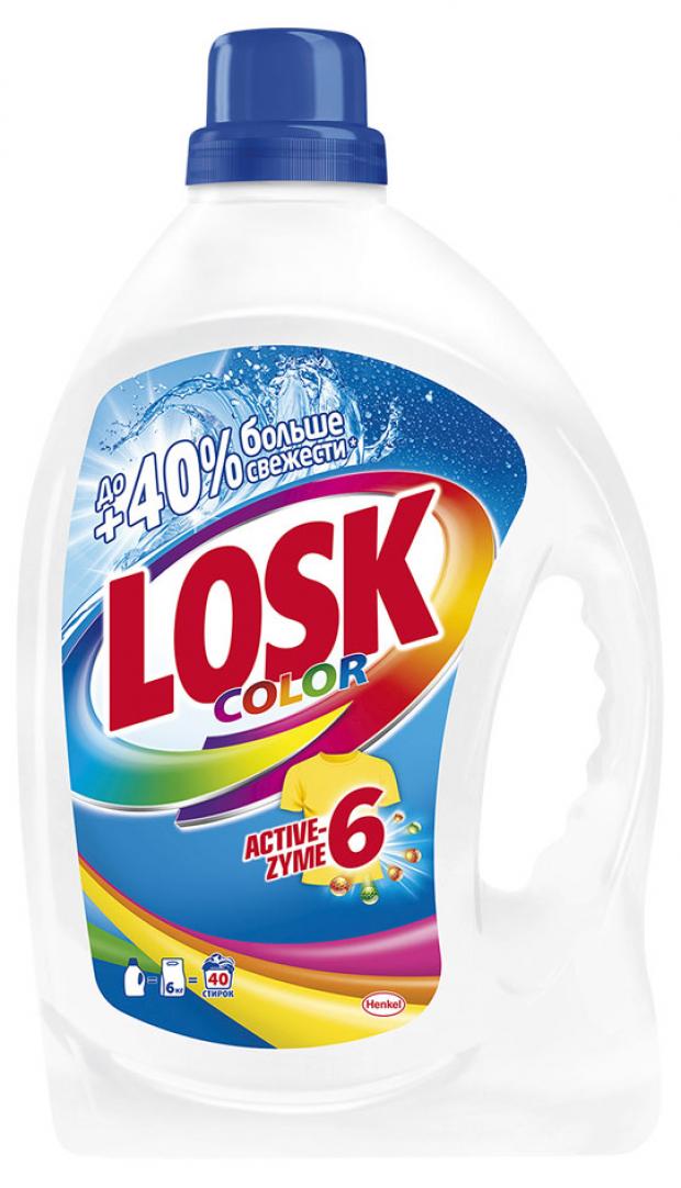 фото Гель для стирки losk color, 2,6 л