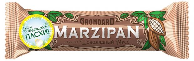 фото Батончик глазированный grondard марципановый шоколадный мусс, 50 г