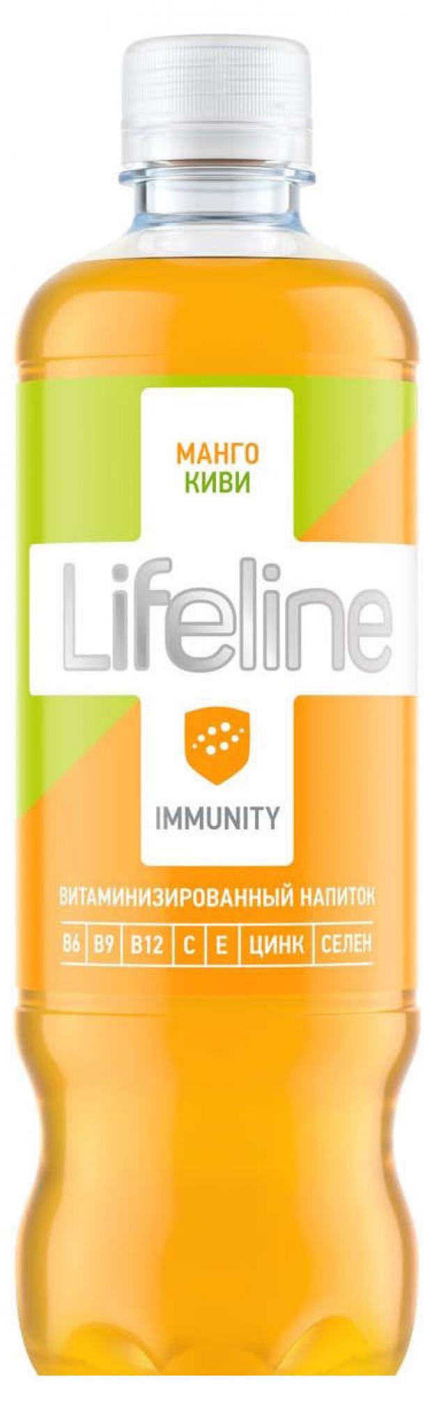 Напиток негазированный Lifeline манго киви безалкогольный, 500 мл