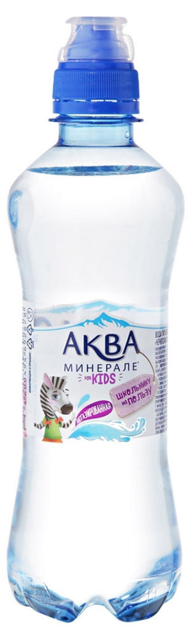 фото Вода питьевая aqua minerale for kids без газа, 350 мл