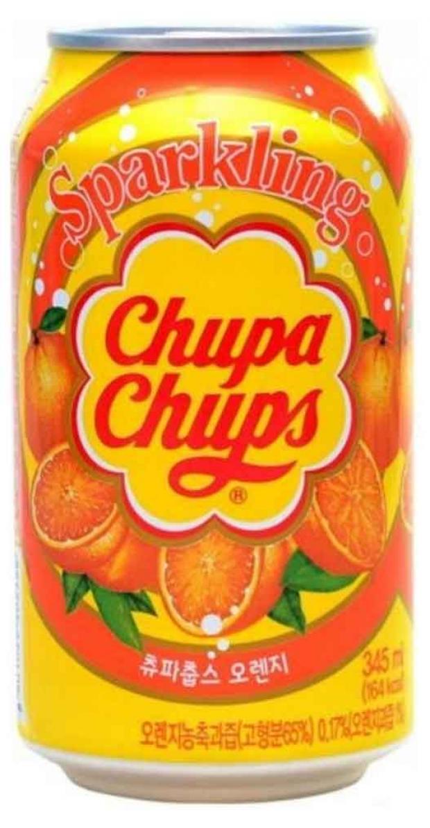 Напиток газированный Chupa Chups со вкусом апельсина безалкогольный 345 мл 91₽