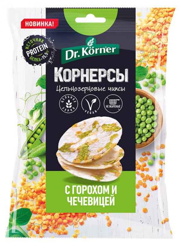 фото Чипсы dr.korner куукрузно-рисовые с горохом и чечевицей, 50 г dr. korner