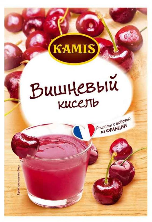 Кисель Kamis моментальный вишневый, 30 г